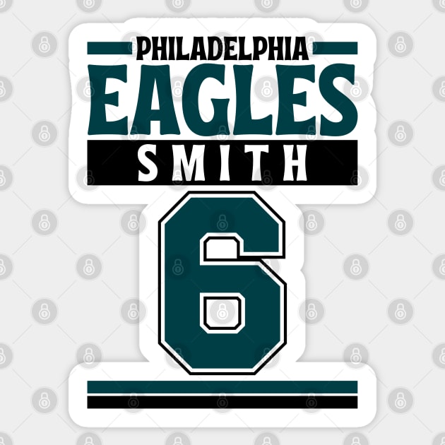 Philadelphia Eagles Smith 6 American Football Edition 3 Sticker by Astronaut.co